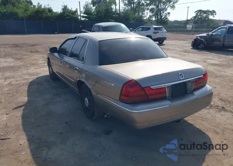 2004 Mercury Grand Marquis Gs из США, поврежденный, VIN 2MEFM74W34X694419